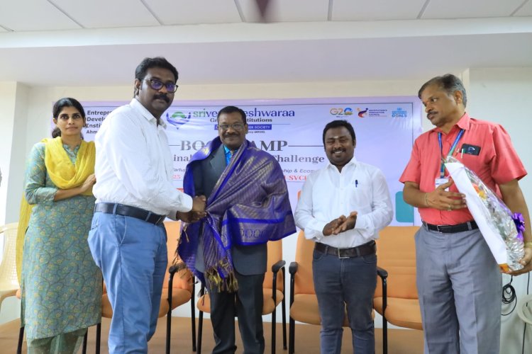 SVCET Organises bootcamp for National Level Hackathon in context with the Sustainaible  development on 18-4-2023