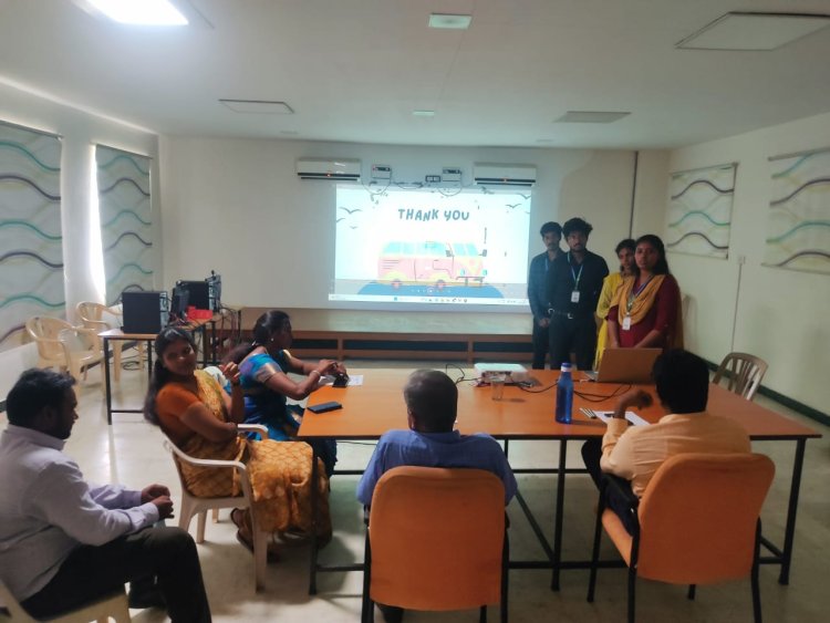 Department of Management Studies, SVCET, Ariyur has organised Idea pitching contest ( DOMS Activities)  for I MBA Students on 17th June 2023.