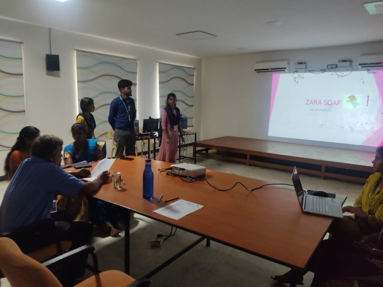 Department of Management Studies, SVCET, Ariyur has organised Idea pitching contest ( DOMS Activities)  for I MBA Students on 17th June 2023.