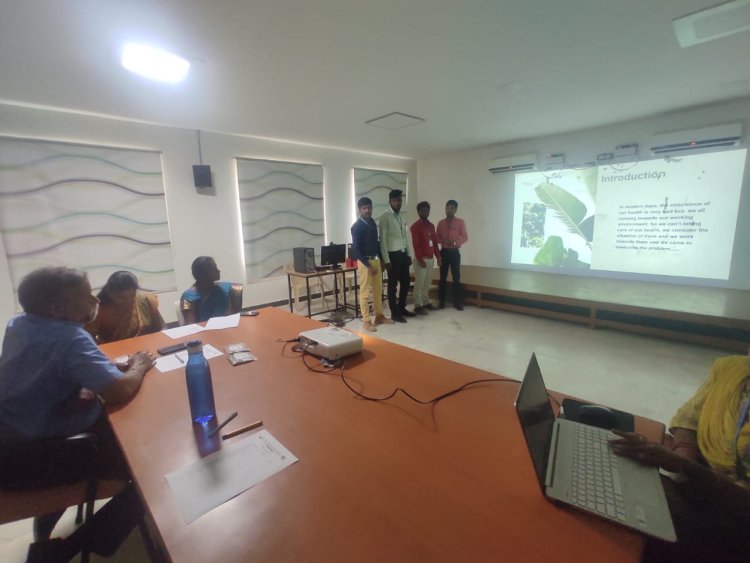 Department of Management Studies, SVCET, Ariyur has organised Idea pitching contest ( DOMS Activities)  for I MBA Students on 17th June 2023.
