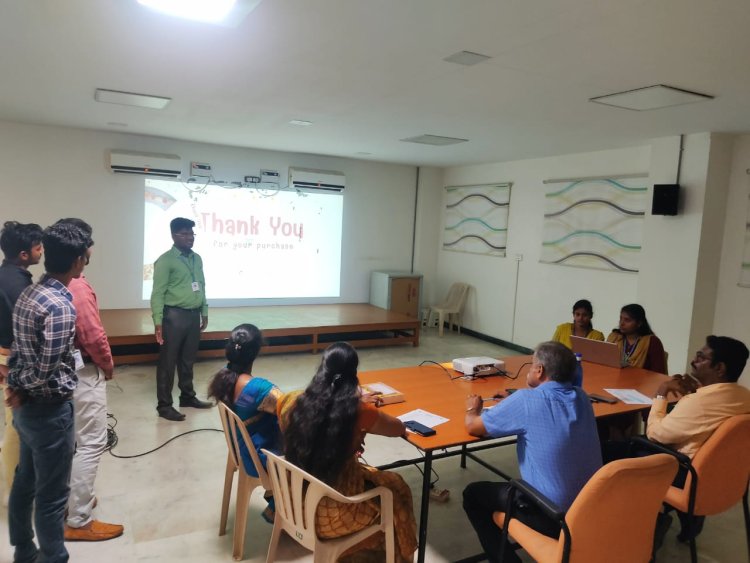 Department of Management Studies, SVCET, Ariyur has organised Idea pitching contest ( DOMS Activities)  for I MBA Students on 17th June 2023.