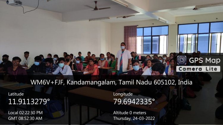 REPORT ON WORLD TUBERCULOSIS DAY -2022 (Indirani College of Nursing)
