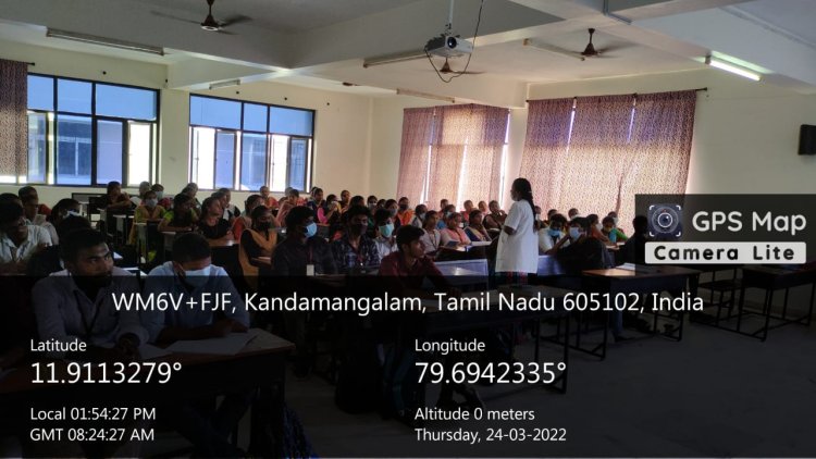 REPORT ON WORLD TUBERCULOSIS DAY -2022 (Indirani College of Nursing)