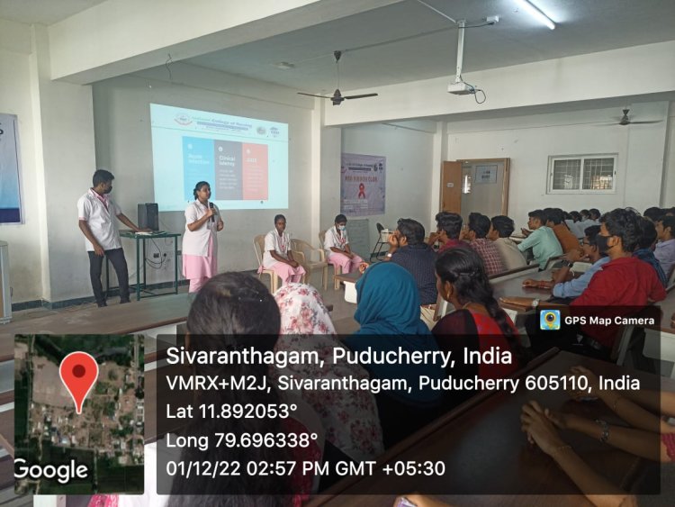World AIDS Day-Indirani College of Nursing