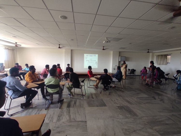 SVCET, Ariyur has organised Vaanga Tamizh Pesalam for I MBA Students on 8-7-2023