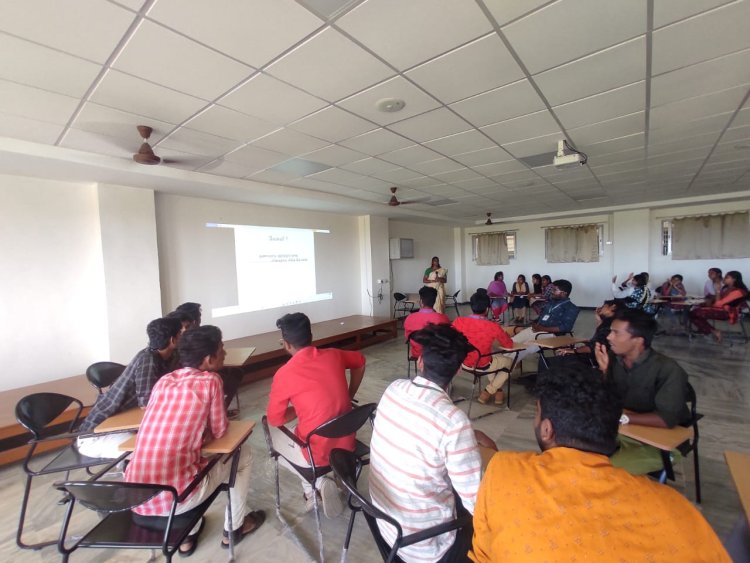 SVCET, Ariyur has organised Vaanga Tamizh Pesalam for I MBA Students on 8-7-2023