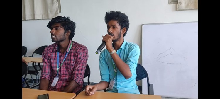 SVCET, Ariyur has organised Vaanga Tamizh Pesalam for I MBA Students on 8-7-2023
