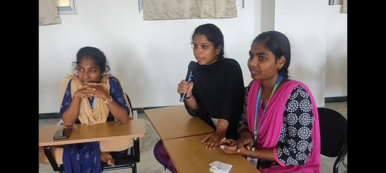 SVCET, Ariyur has organised Vaanga Tamizh Pesalam for I MBA Students on 8-7-2023