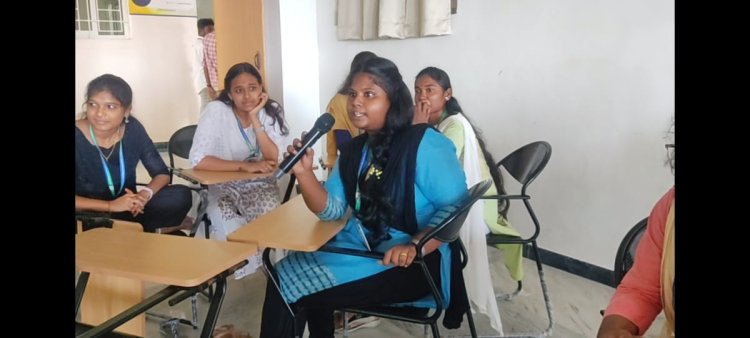 SVCET, Ariyur has organised Vaanga Tamizh Pesalam for I MBA Students on 8-7-2023