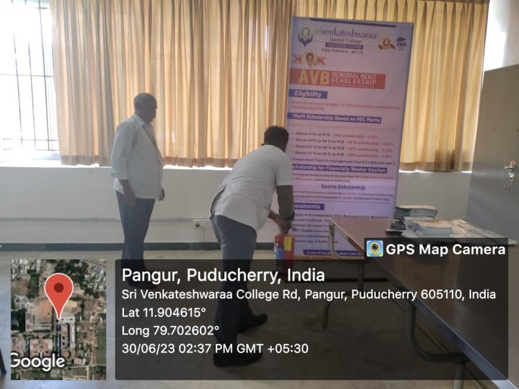 Program on FIRE EXTINGUISHERS – 2023