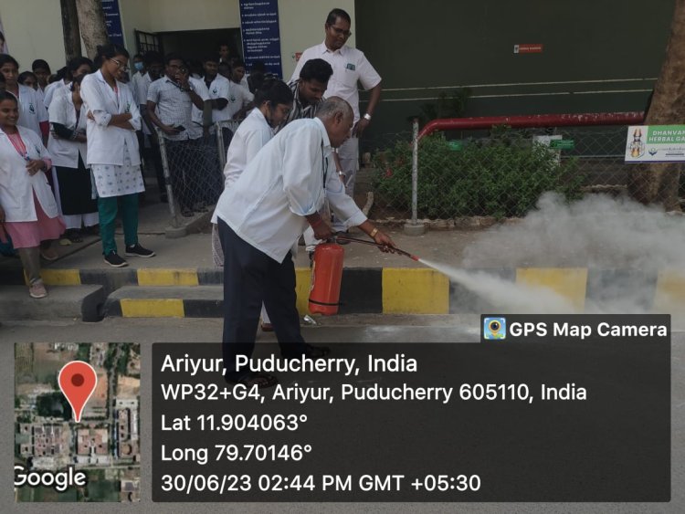 Program on FIRE EXTINGUISHERS – 2023