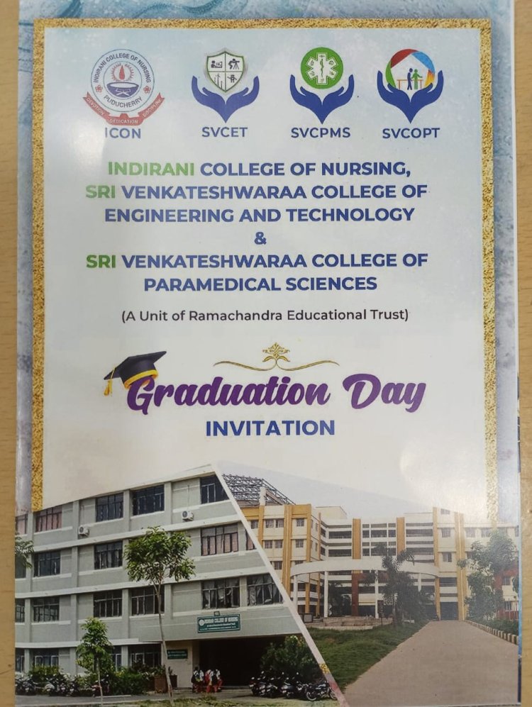 SVCET GRADUATION DAY 2016-2020 III BATCH ON 16-7-2023