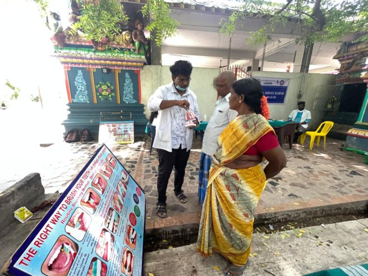 Community Dental Camp- Karasur, Puducherry (31.07.2023-Monday)