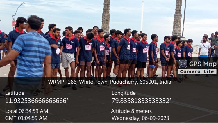 RRC RED RUN COMPETITION– MR. S. PRAVIN B. SC NURSING II YEAR – HOLDS  SEVENTH PLACE IN STATE MARATHON