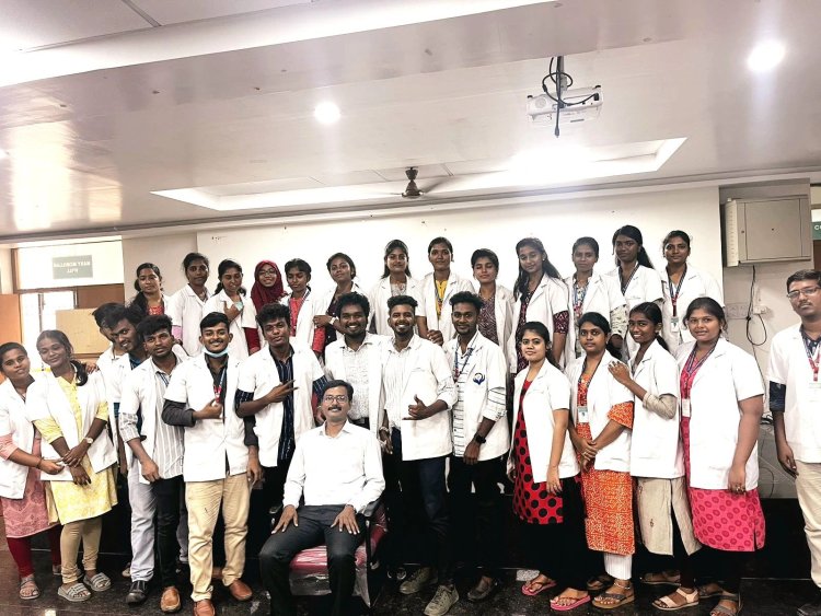 SVCOPT  has organised a Personality Development Programme for Final Year Physiotherapy Students on the topic – Design your Destiny.