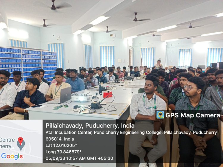 SVCET- Field Visit to ATAL Incubation Center-Pondicherry Engineering College Foundation (AIC-PECF) on 05-09-2023 