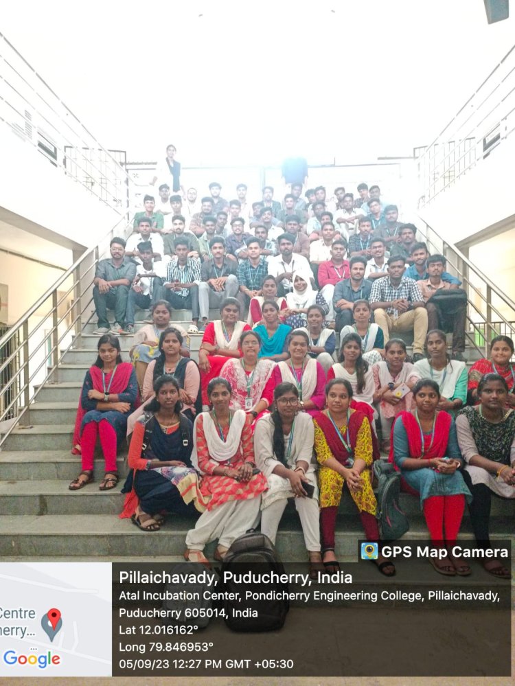 SVCET- Field Visit to ATAL Incubation Center-Pondicherry Engineering College Foundation (AIC-PECF) on 05-09-2023 