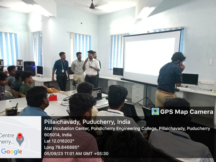 SVCET- Field Visit to ATAL Incubation Center-Pondicherry Engineering College Foundation (AIC-PECF) on 05-09-2023 