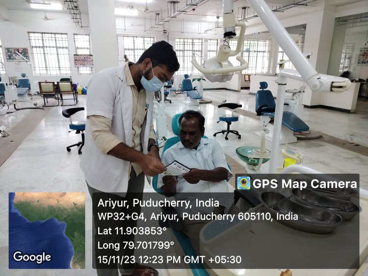 4S Dengue Awareness Campaign 2023 Kariyamanikam Village, Puducherry