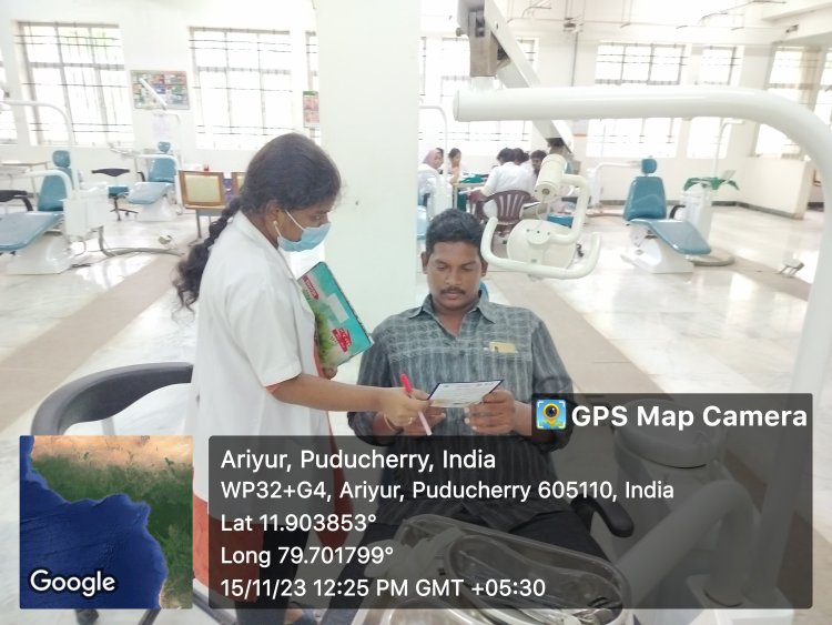 4S Dengue Awareness Campaign 2023 Kariyamanikam Village, Puducherry