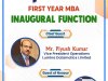MBA II BATCH INAUGURATION HELD ON 30-11-2023 AT SVCET CAMPUS
