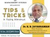 Tips and Tricks of attending Interviews Guest Lecture for II MBA Students 