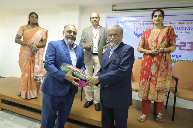 MBA II BATCH INAUGURATION HELD ON 30-11-2023 AT SVCET CAMPUS
