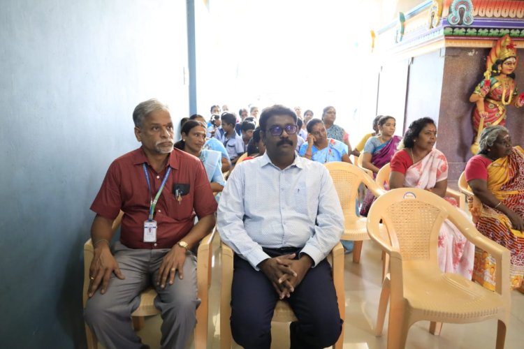 Women legal awareness program at Manakuppam Village on 12/12/23  