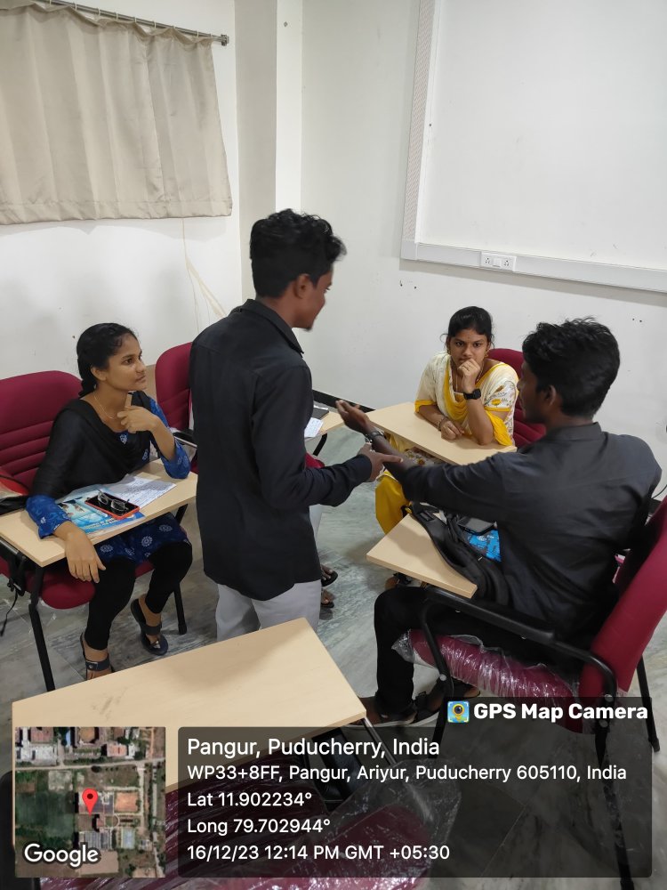 MBA Dept, SVCET  organized a Scamper for I Year  MBA Students   