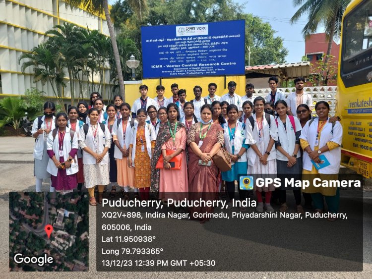 ICMR-VCRC Field Visit 