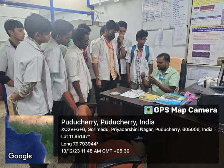 ICMR-VCRC Field Visit 