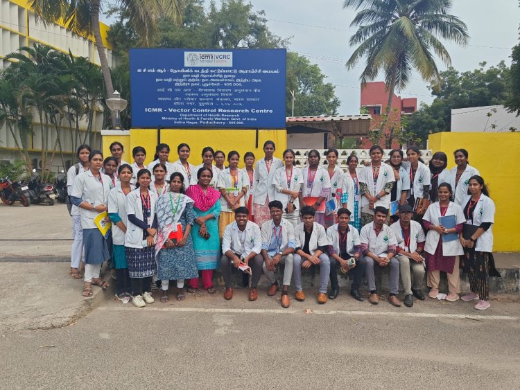 ICMR-VCRC Field Visit 