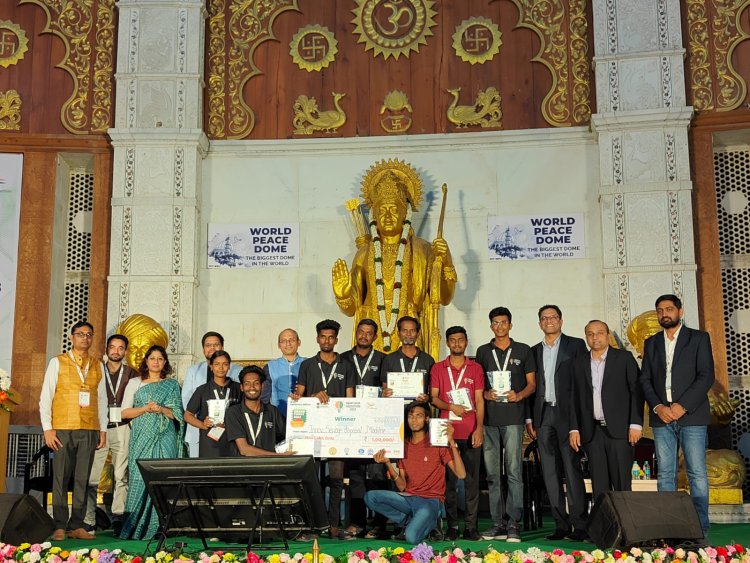 SVCET Students have participated in SMART INDIA HACKATHON 2023 SENIOR HARDWARE EDITION GRAND FINALE 2023 held at MIT-ADT UNIVERSITY, PUNE  from December 19th to 23rd, 2023 and won the WINNER TITLE with FIRST PRIZE Rs.1 LAKH. 