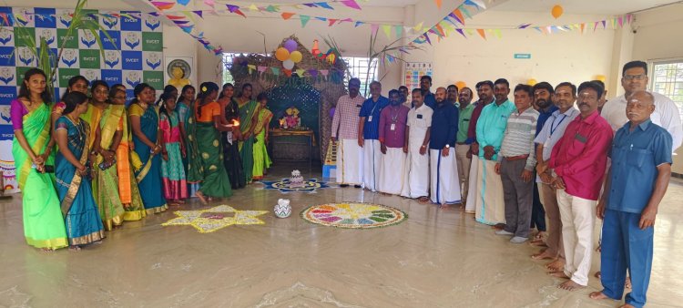 PONGAL CELEBRATION 2024 AT SVCET CAMPUS