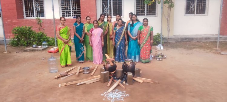 PONGAL CELEBRATION 2024 AT SVCET CAMPUS