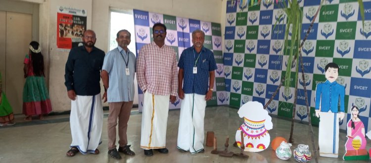 PONGAL CELEBRATION 2024 AT SVCET CAMPUS