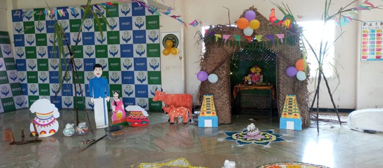 PONGAL CELEBRATION 2024 AT SVCET CAMPUS