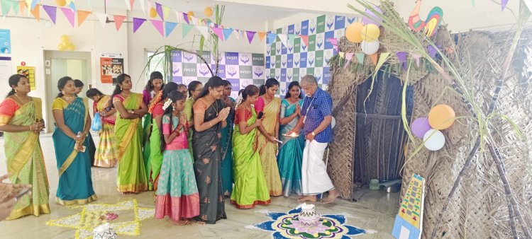 PONGAL CELEBRATION 2024 AT SVCET CAMPUS