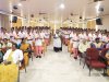 The auspicious lamp lighting ceremony for nursing students