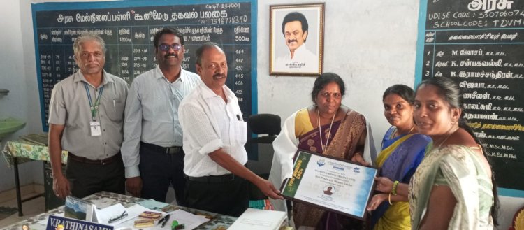 SVCET - Womens' Day Celebration at Lawspet Vallalar HS School