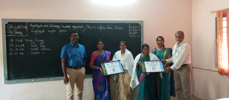 SVCET - Womens' Day Celebration at Lawspet Vallalar HS School