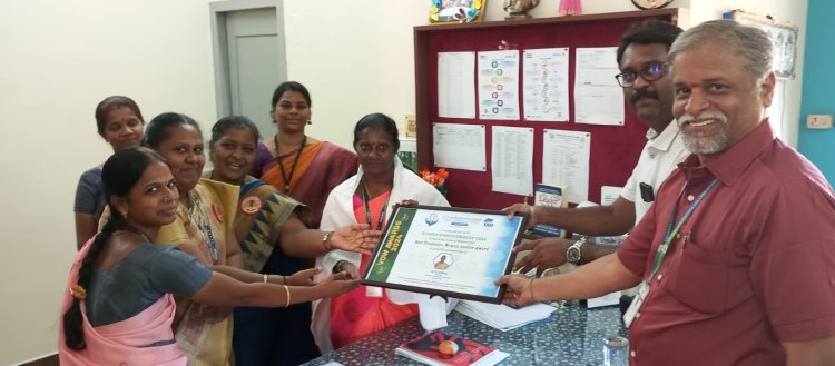 SVCET - Womens' Day Celebration at Lawspet Vallalar HS School