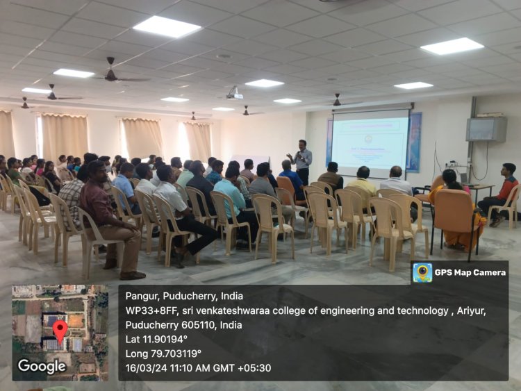 SVCET 1 DAY FACULTY DEVELOPMENT PROGRAMME ON NEP 2020