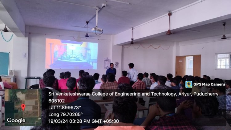 One Day Student Development Programme on "Research, Innovation and Entrepreneurship" on 19-03-2024