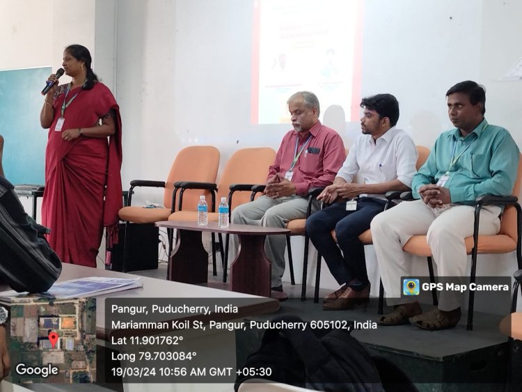 One Day Student Development Programme on "Research, Innovation and Entrepreneurship" on 19-03-2024