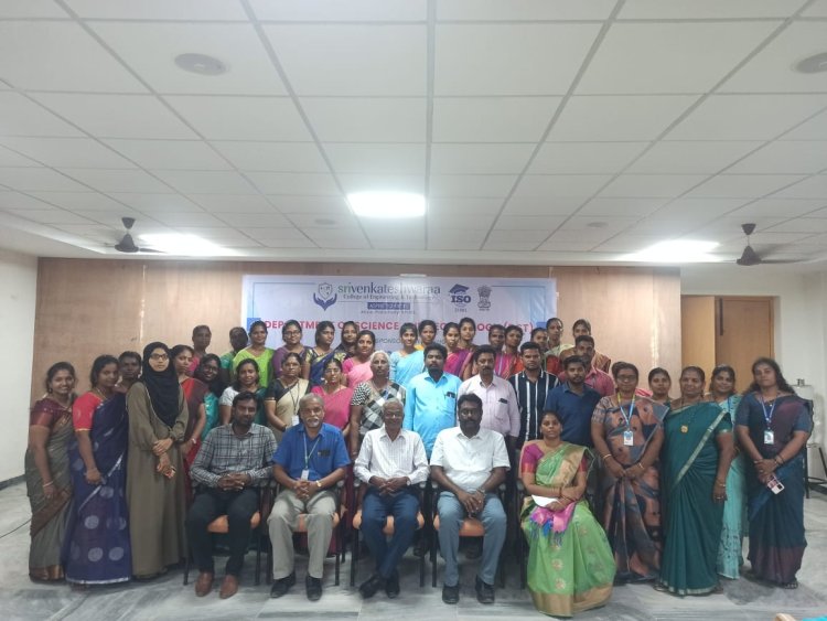 SVCET DST 2 DAYS WORKSHOP FOR SCHOOL TEACHERS ON 22 AND 23-3-2024