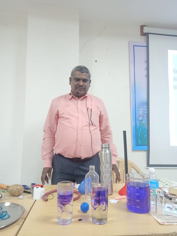 SVCET DST 2 DAYS WORKSHOP FOR SCHOOL TEACHERS ON 22 AND 23-3-2024