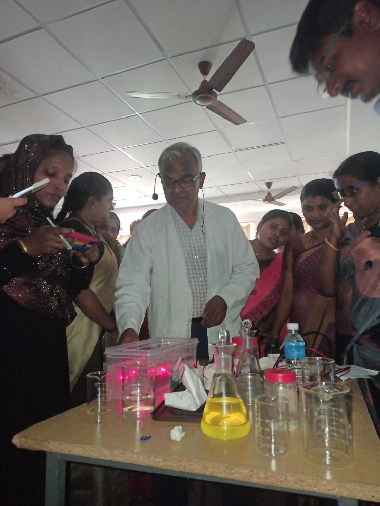 SVCET DST 2 DAYS WORKSHOP FOR SCHOOL TEACHERS ON 22 AND 23-3-2024