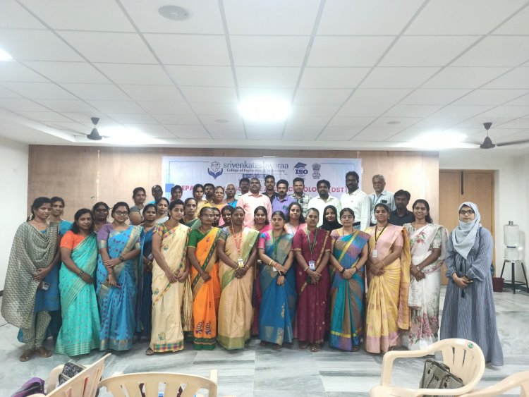SVCET DST 2 DAYS WORKSHOP FOR SCHOOL TEACHERS ON 22 AND 23-3-2024