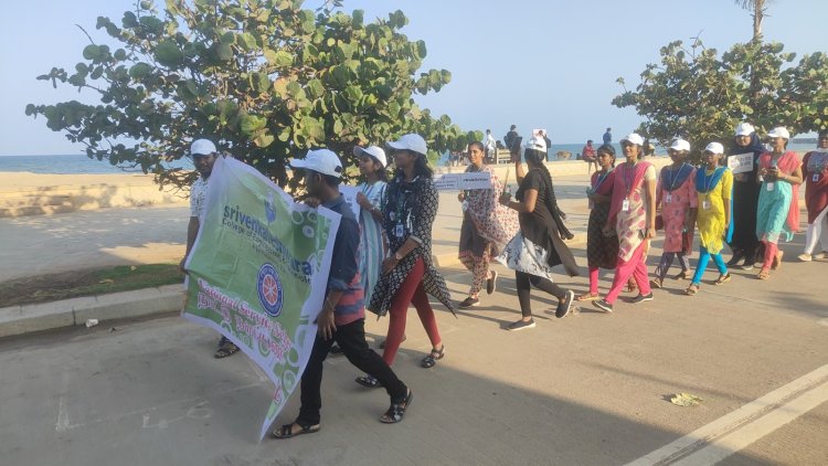 SVCET NSS STUDENTS ELECTION AWARENESS RALLY ON 23.03.2024 Saturday